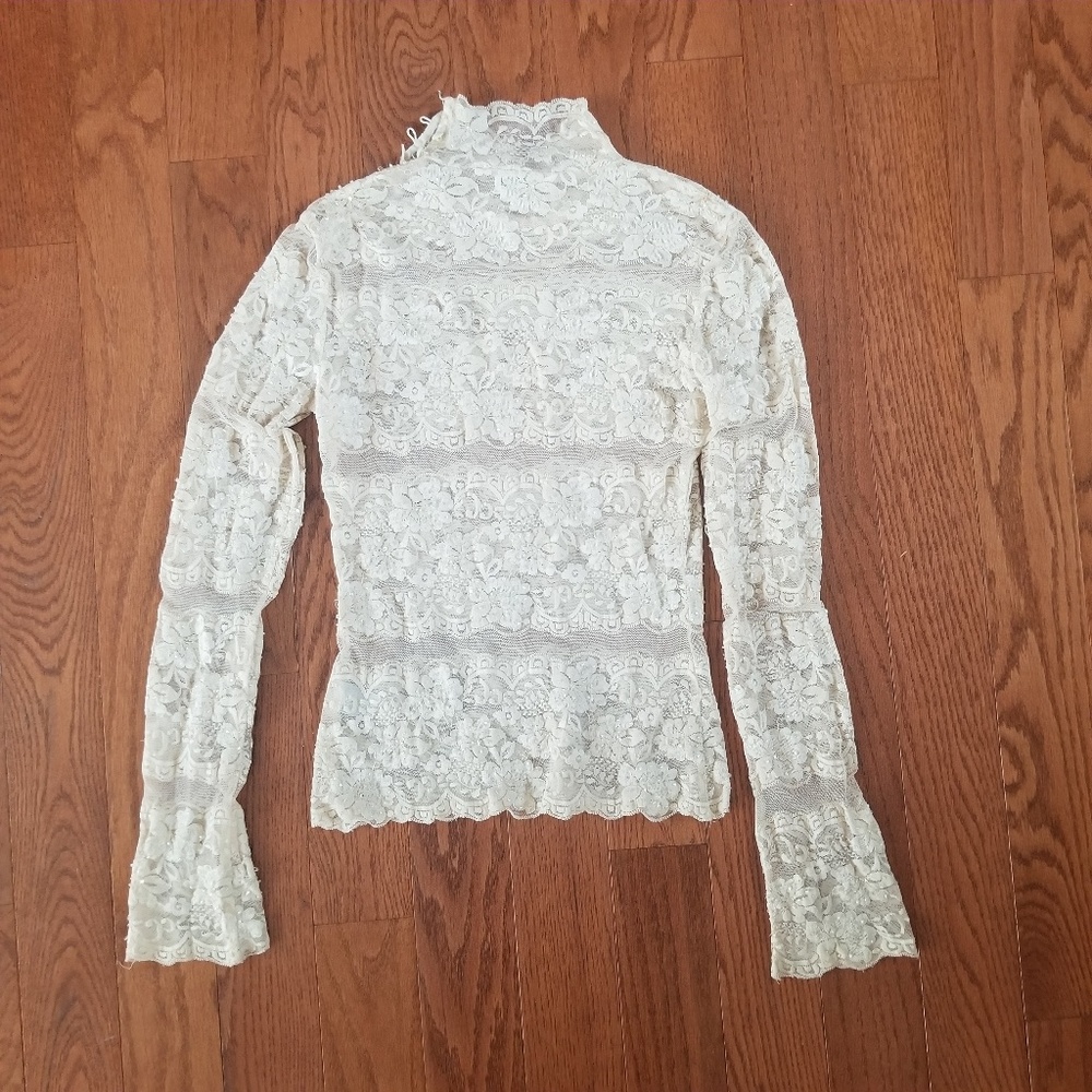 Cache Lace Top